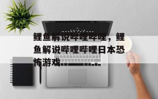 鲤鱼解说哔哩哔哩，鲤鱼解说哔哩哔哩日本恐怖游戏
