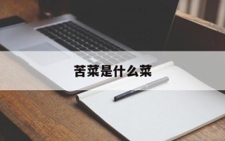 苦菜是什么菜