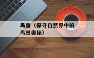 鸟兽（探寻自然界中的鸟兽奥秘）