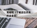 龙绍钦（了解这位杰出的企业家）