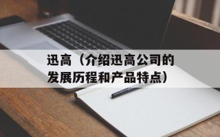 迅高（介绍迅高公司的发展历程和产品特点）