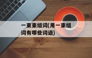一束束组词(用一束组词有哪些词语)
