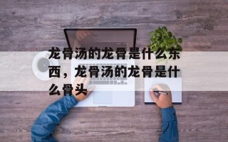 龙骨汤的龙骨是什么东西，龙骨汤的龙骨是什么骨头
