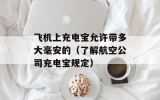 飞机上充电宝允许带多大毫安的（了解航空公司充电宝规定）