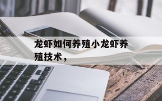 龙虾如何养殖小龙虾养殖技术，