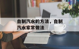 自制汽水的方法，自制汽水家常做法