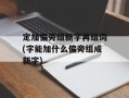 定加偏旁组新字再组词(字能加什么偏旁组成新字)