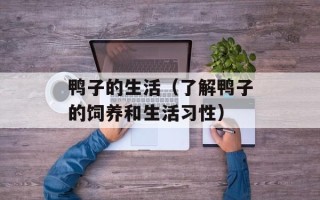 鸭子的生活（了解鸭子的饲养和生活习性）
