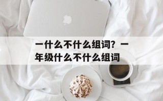 一什么不什么组词？一年级什么不什么组词
