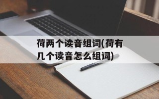 荷两个读音组词(荷有几个读音怎么组词)
