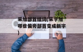 采加部首组词(采字加哪些偏旁部首变成新字)