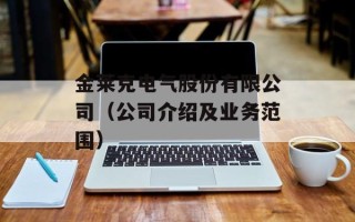 金莱克电气股份有限公司（公司介绍及业务范围）
