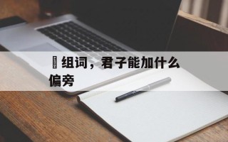 侰组词，君子能加什么偏旁