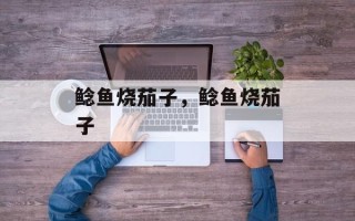 鲶鱼烧茄子，鲶鱼烧茄子