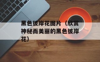 黑色彼岸花图片（欣赏神秘而美丽的黑色彼岸花）