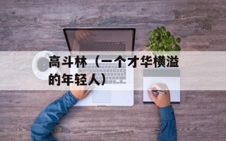 高斗林（一个才华横溢的年轻人）