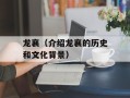 龙襄（介绍龙襄的历史和文化背景）