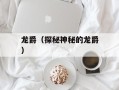 龙爵（探秘神秘的龙爵）