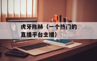 虎牙陈赫（一个热门的直播平台主播）