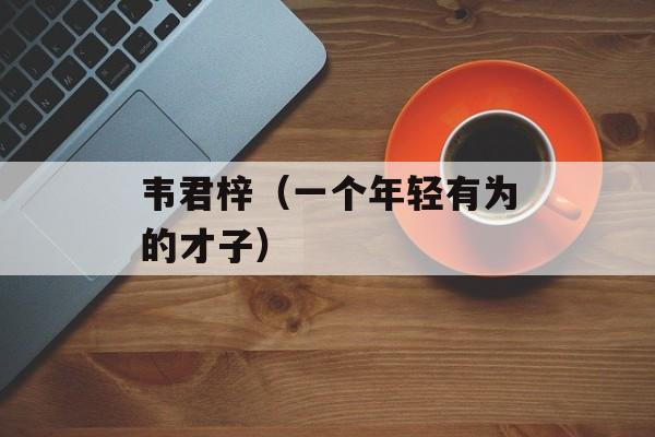 韦君梓（一个年轻有为的才子）-第1张图片-