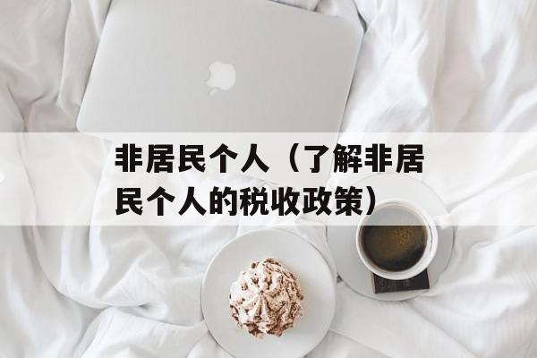 非居民个人（了解非居民个人的税收政策）-第1张图片-