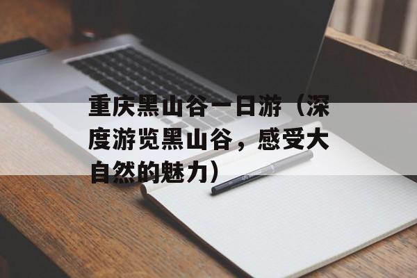 重庆黑山谷一日游（深度游览黑山谷，感受大自然的魅力）-第1张图片-