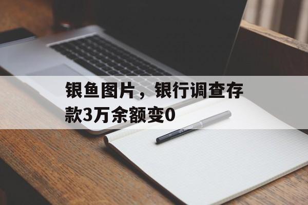 银鱼图片，银行调查存款3万余额变0-第1张图片-