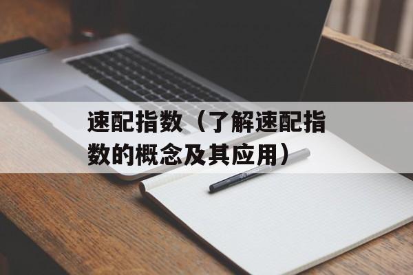速配指数（了解速配指数的概念及其应用）-第1张图片-