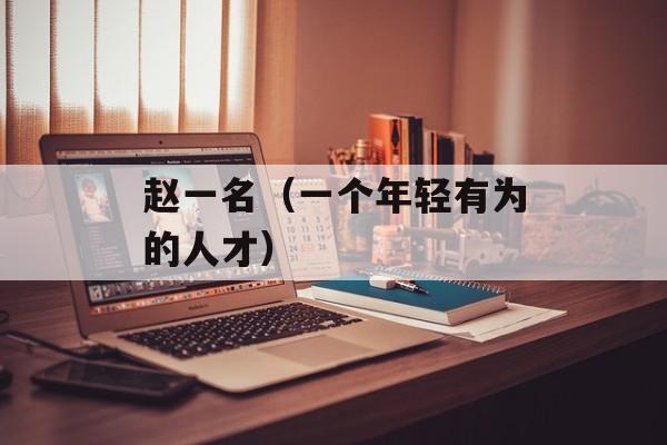 赵一名（一个年轻有为的人才）-第1张图片-