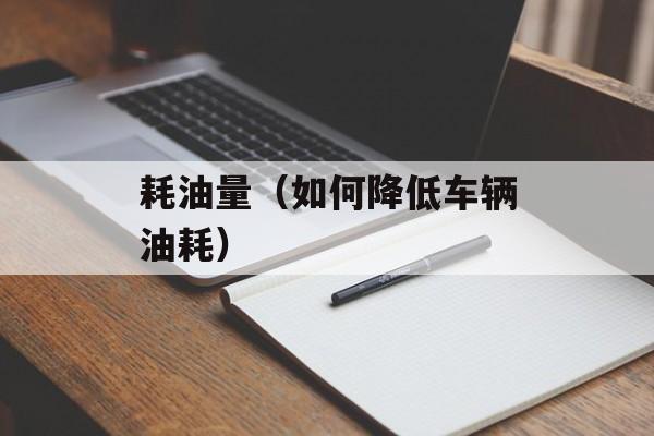 耗油量（如何降低车辆油耗）-第1张图片-