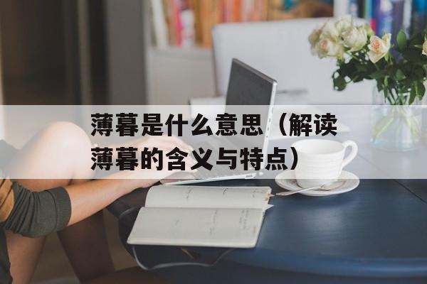 薄暮是什么意思（解读薄暮的含义与特点）-第1张图片-